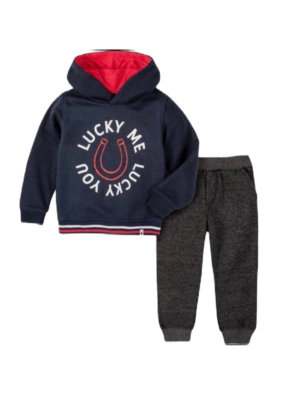 - Lucky Brand hoodie and joggers outfit